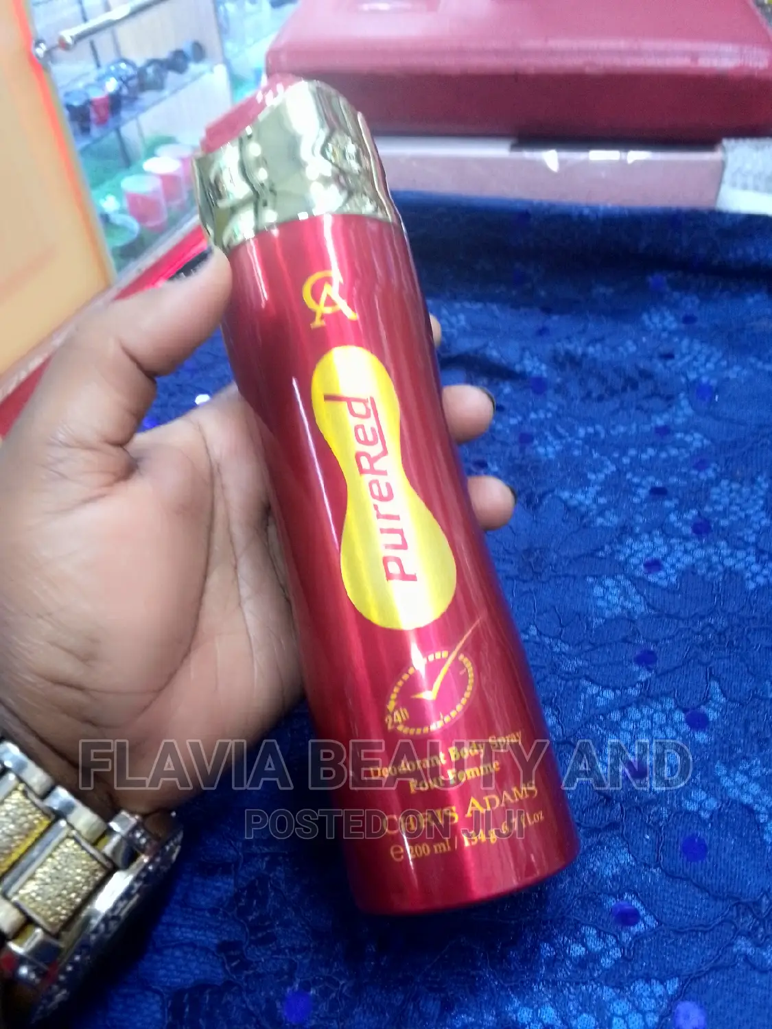 Pure Red Body Spray