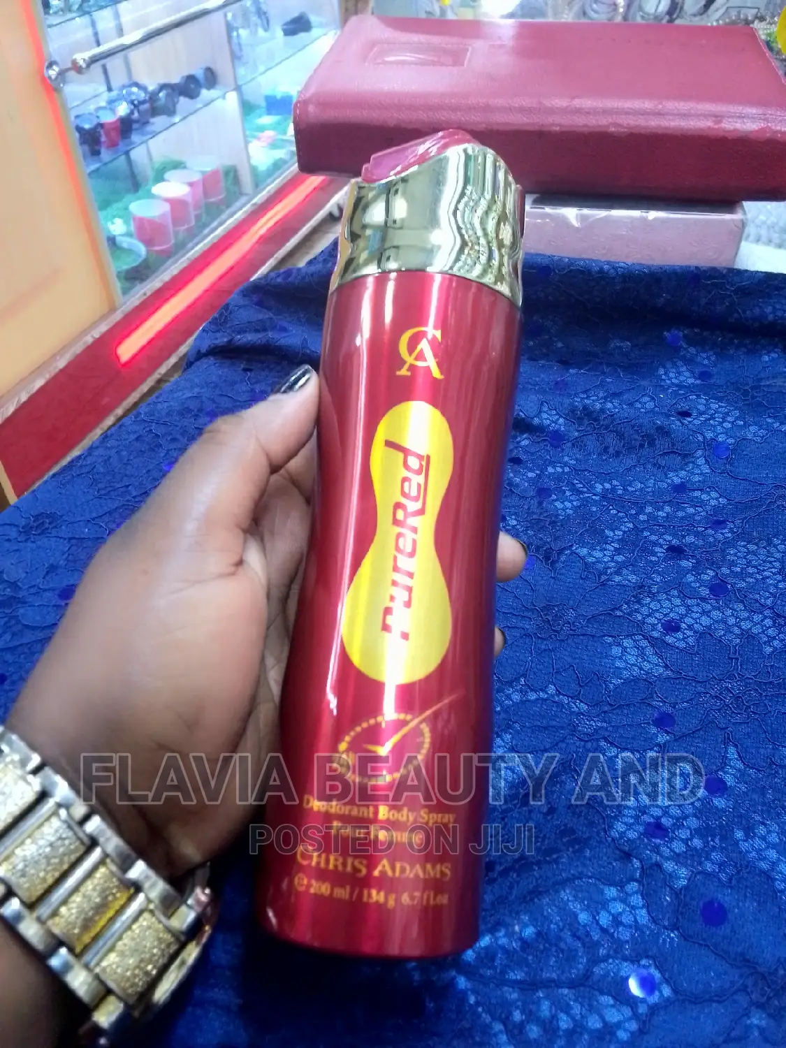Pure Red Body Spray