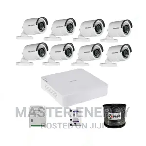 8 Channel CCTV Cameras 720p Full Kit C8