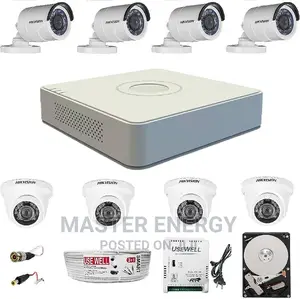 720p 8 Channel Cameras Full Kit C10