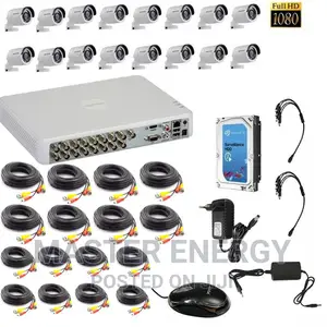 16 Channel Cameras 2mp Full Kit D1