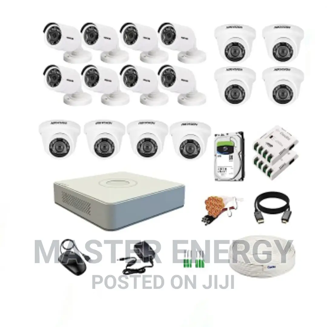 16 Channel CCTV Cameras 1080p Full Kit D3