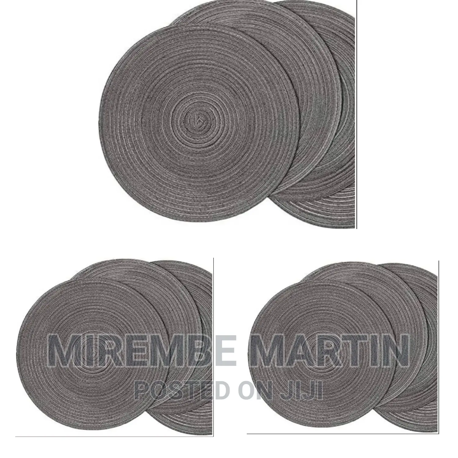 6 Round Placemats