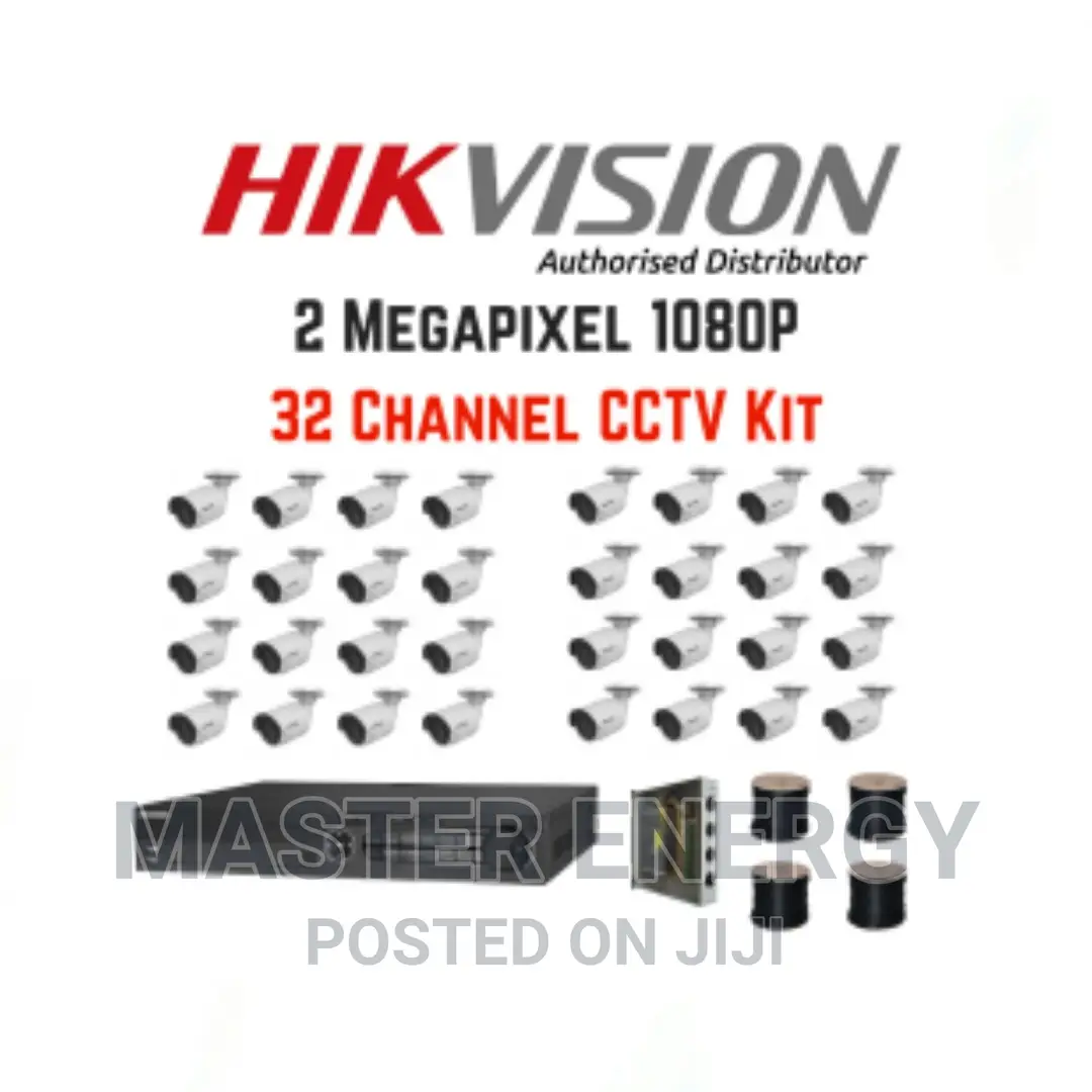 32 Channel CCTV Cameras 2mp Full Kit G1
