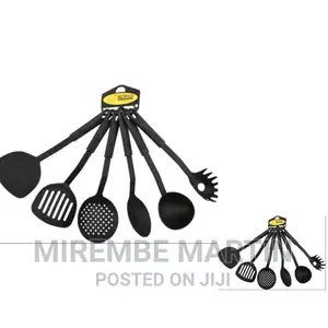 Black Silicone Cooking Utensils Set