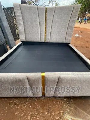 Fabric Bed 5x6 Gray