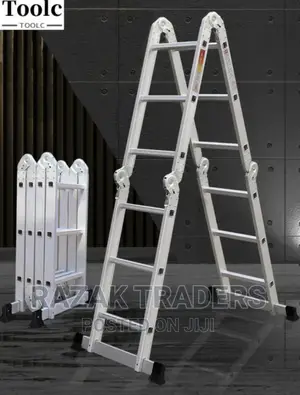 Adjustable Aluminumfoldable Multi Purpose Ladder 150kg /4×5