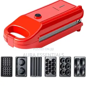 6 in 1 Sokany Sandwich Maker Set SK BBQ 836