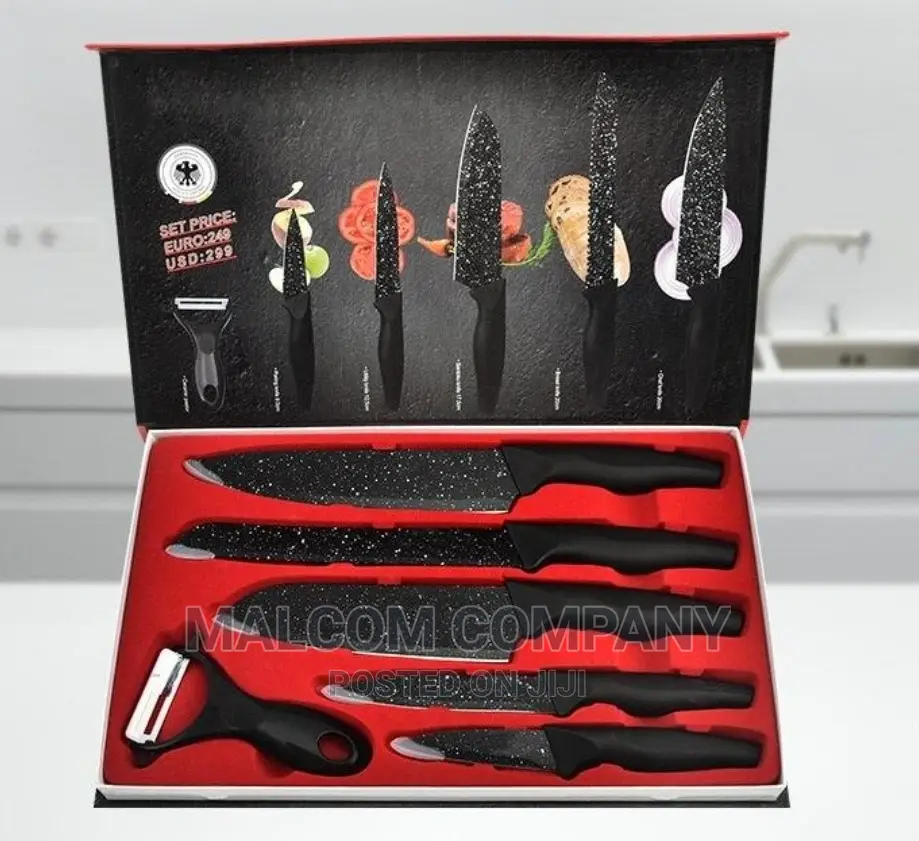 A Set of Kitchen Knives
