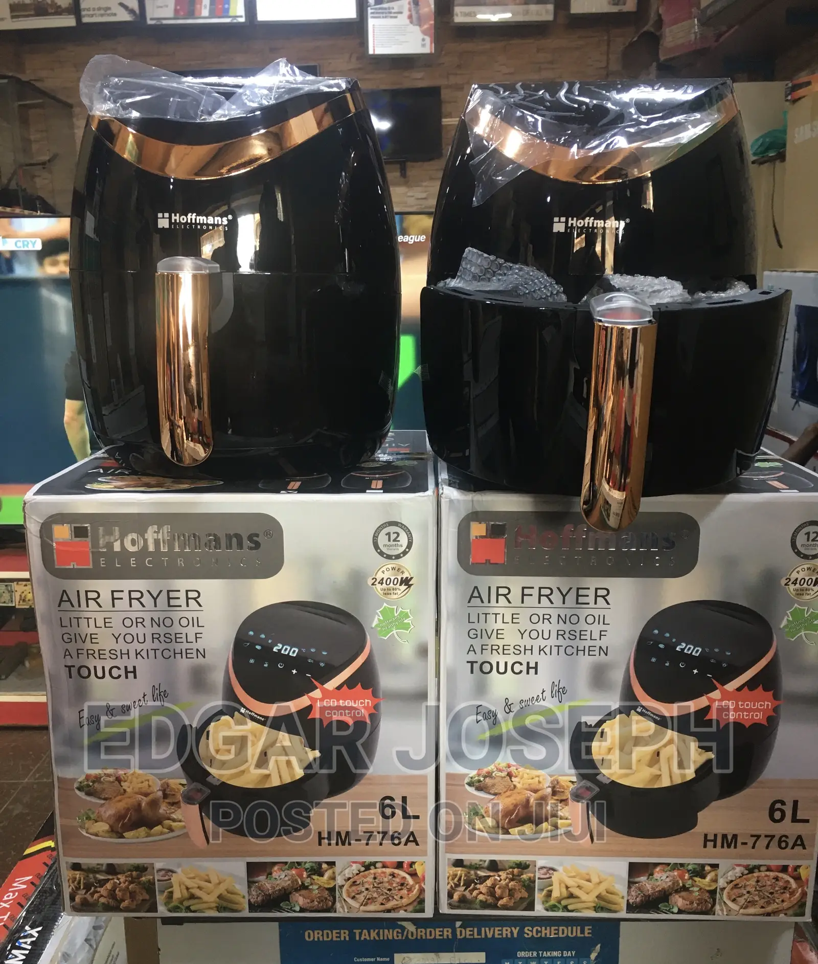 Hoffmans 6L Air Fryer Brand New