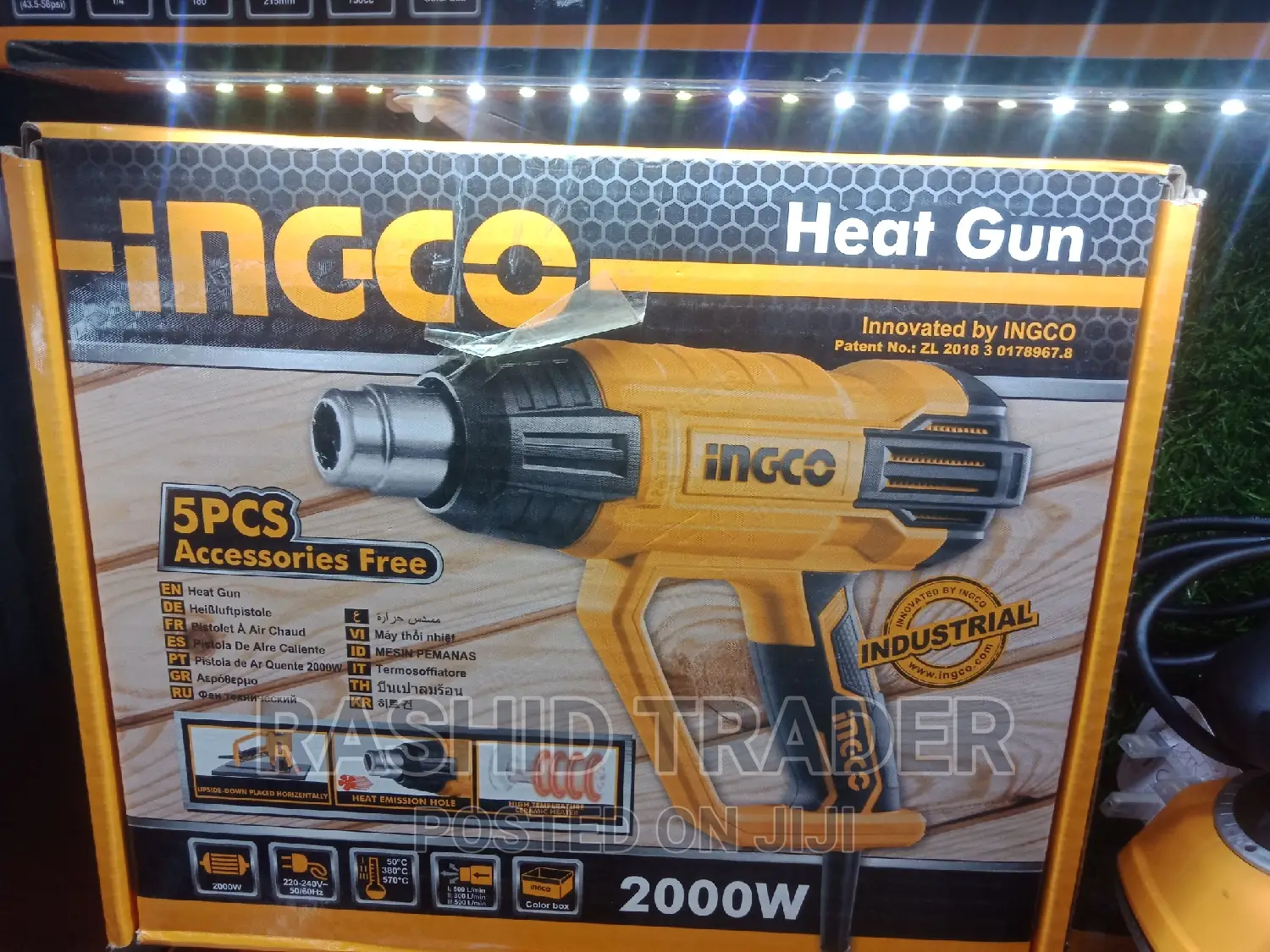 Ingco Heat Gun Industrial Hot Air Gun