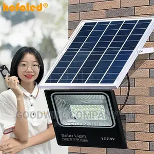 100w Solar Flood Light Class a Super Night Light