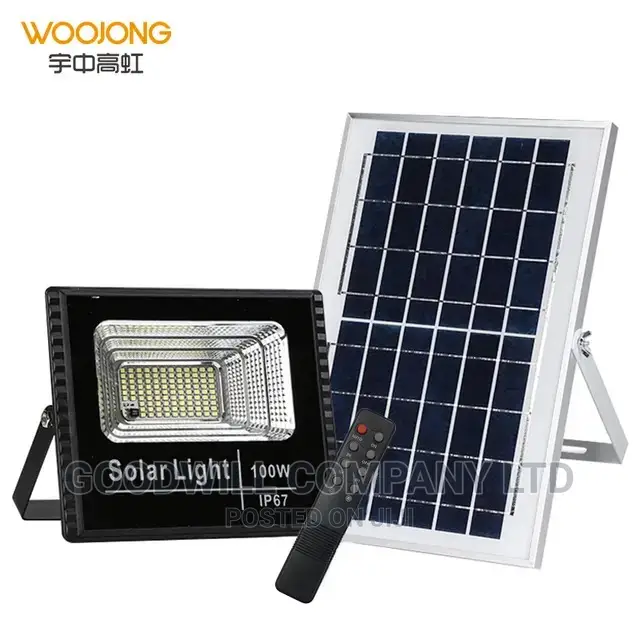 Super Night 100w Solar Flood Light