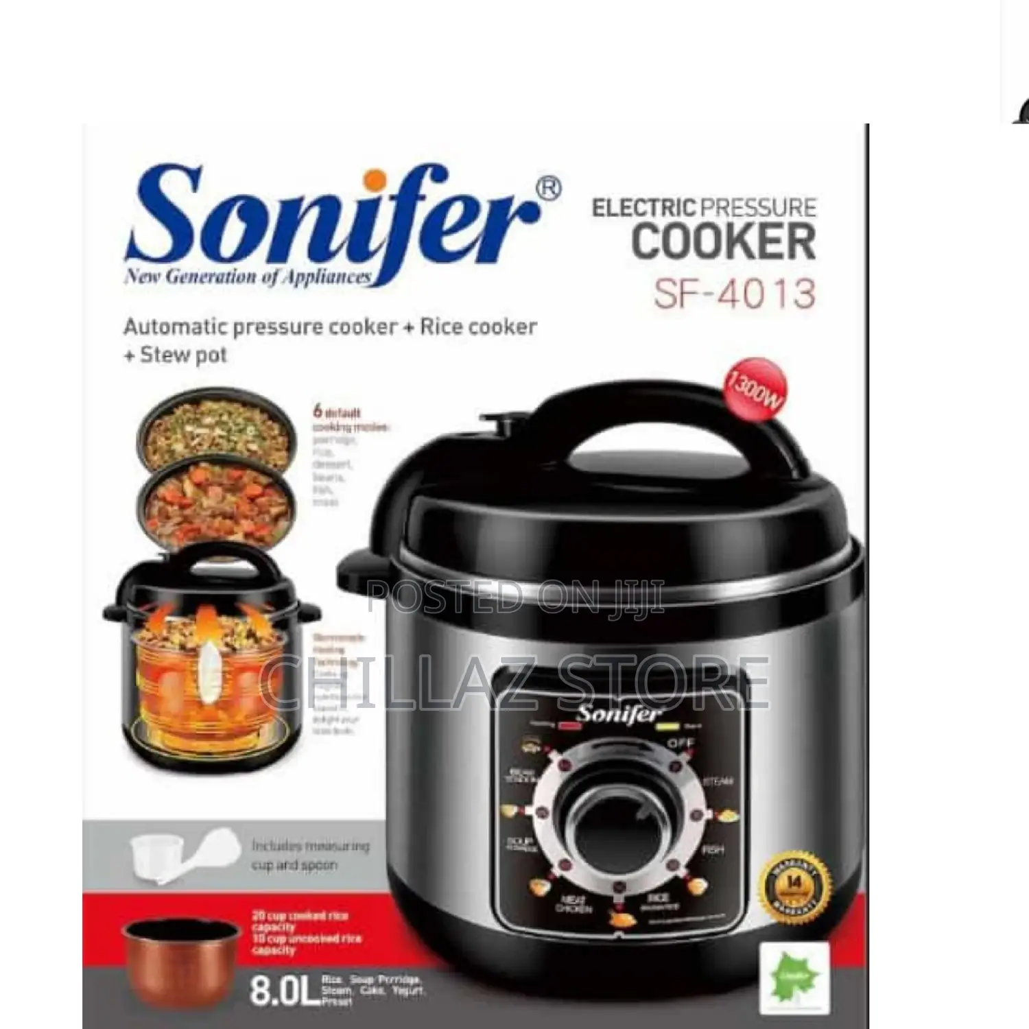 Sonifer Electric Pressure Cooker.
