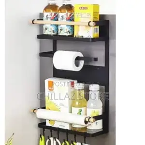 Metallic Magnetic Rack Organizer.