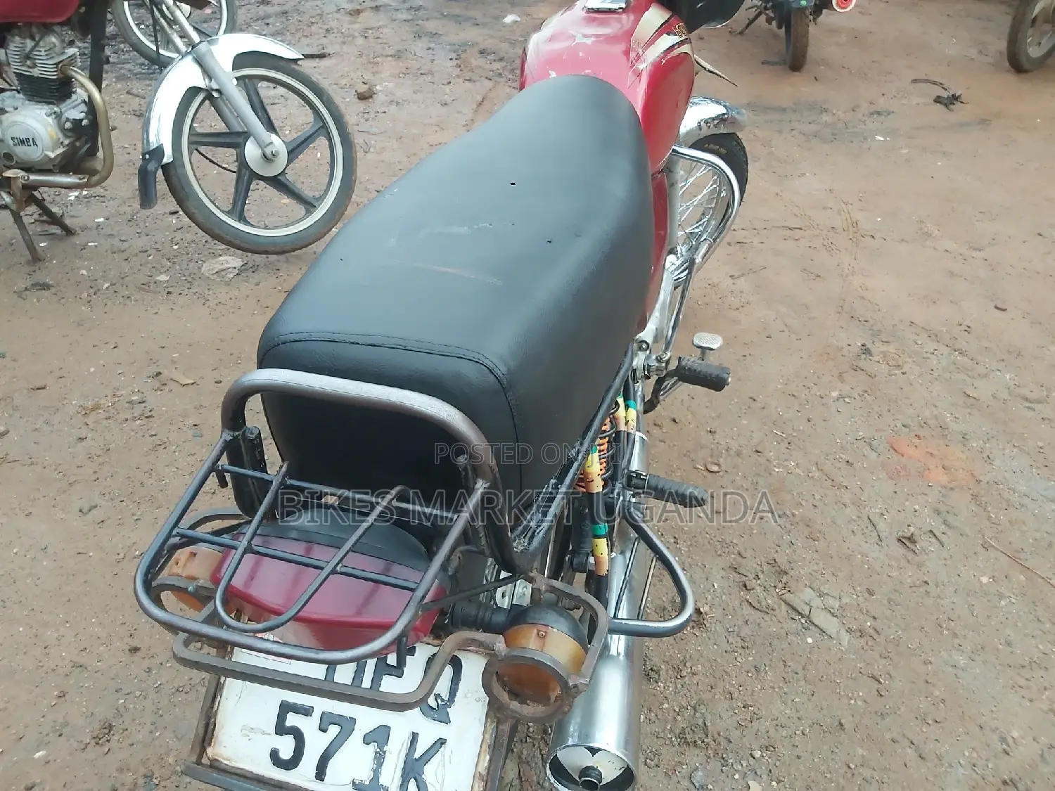Bajaj Boxer 2018 Red