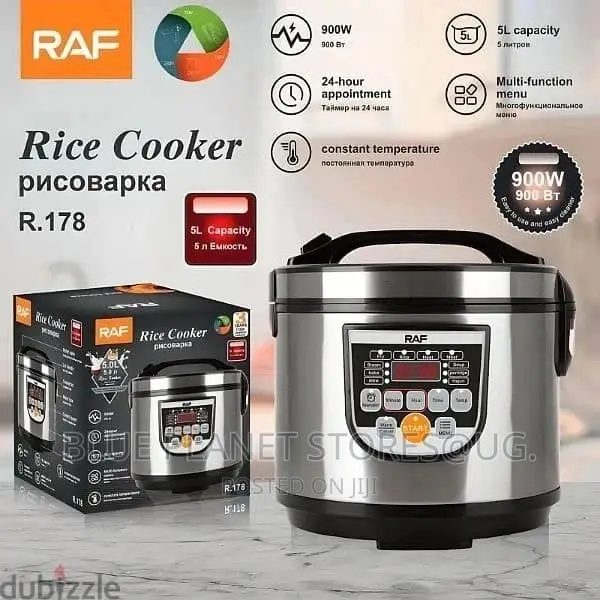 RAF 5.0litres Electric Rice Cookers \\ 900w \\ R.178