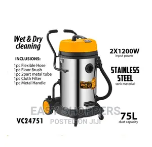 INGCO Vacuum Cleaner for Home 75L