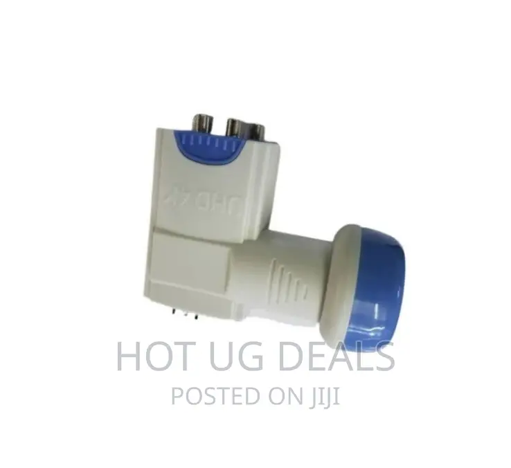 4 Way UHD Universa Quad LNB for Satellite Dish -White