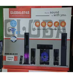 5.1 Global Star Loudest Deep Bass Hometheater System GS- 912