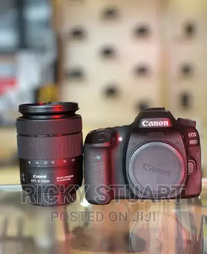 Canon 80D WTH 18-135mm Lens