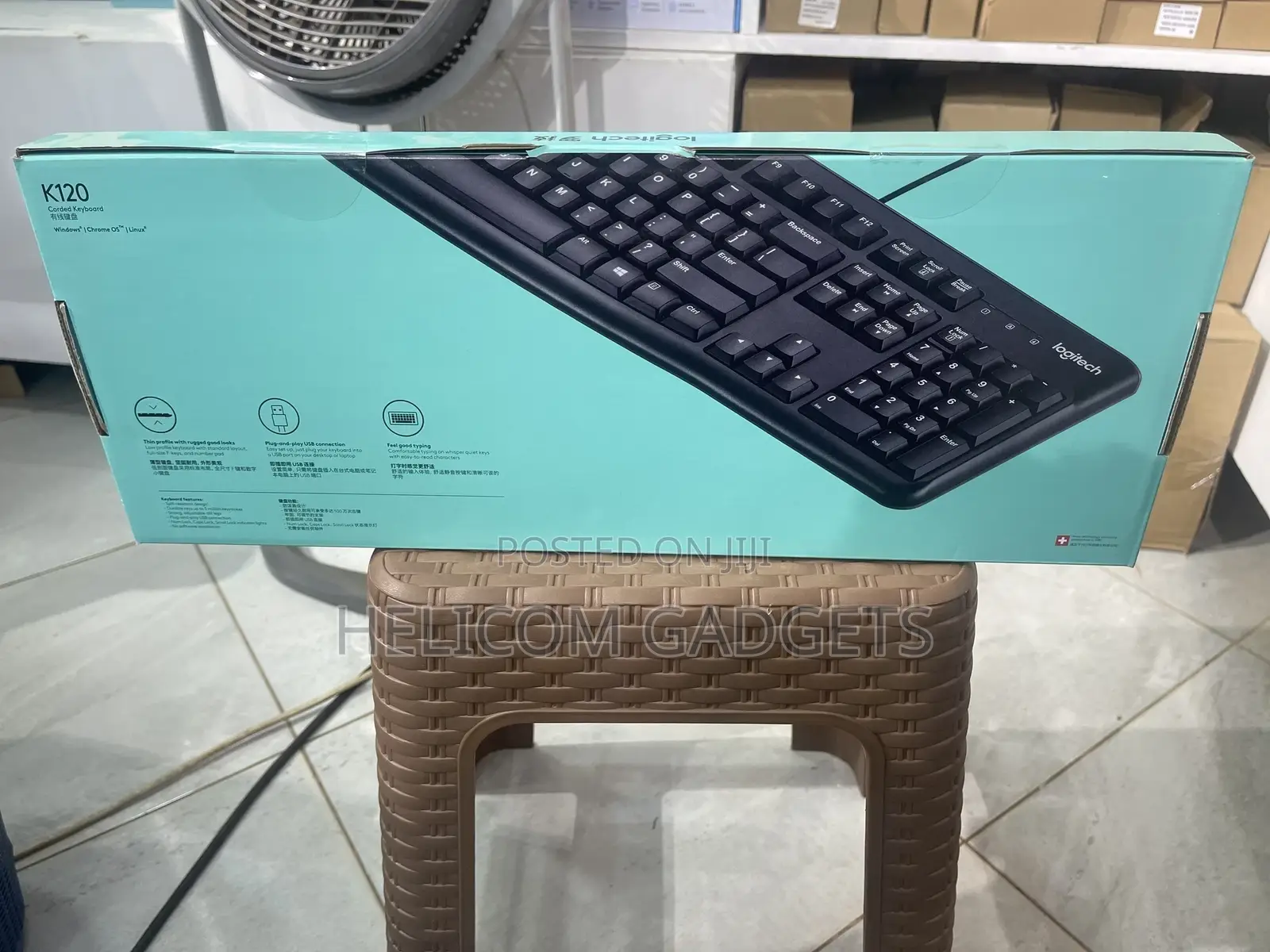 Logitech Original Plug and Play USB Keyboard