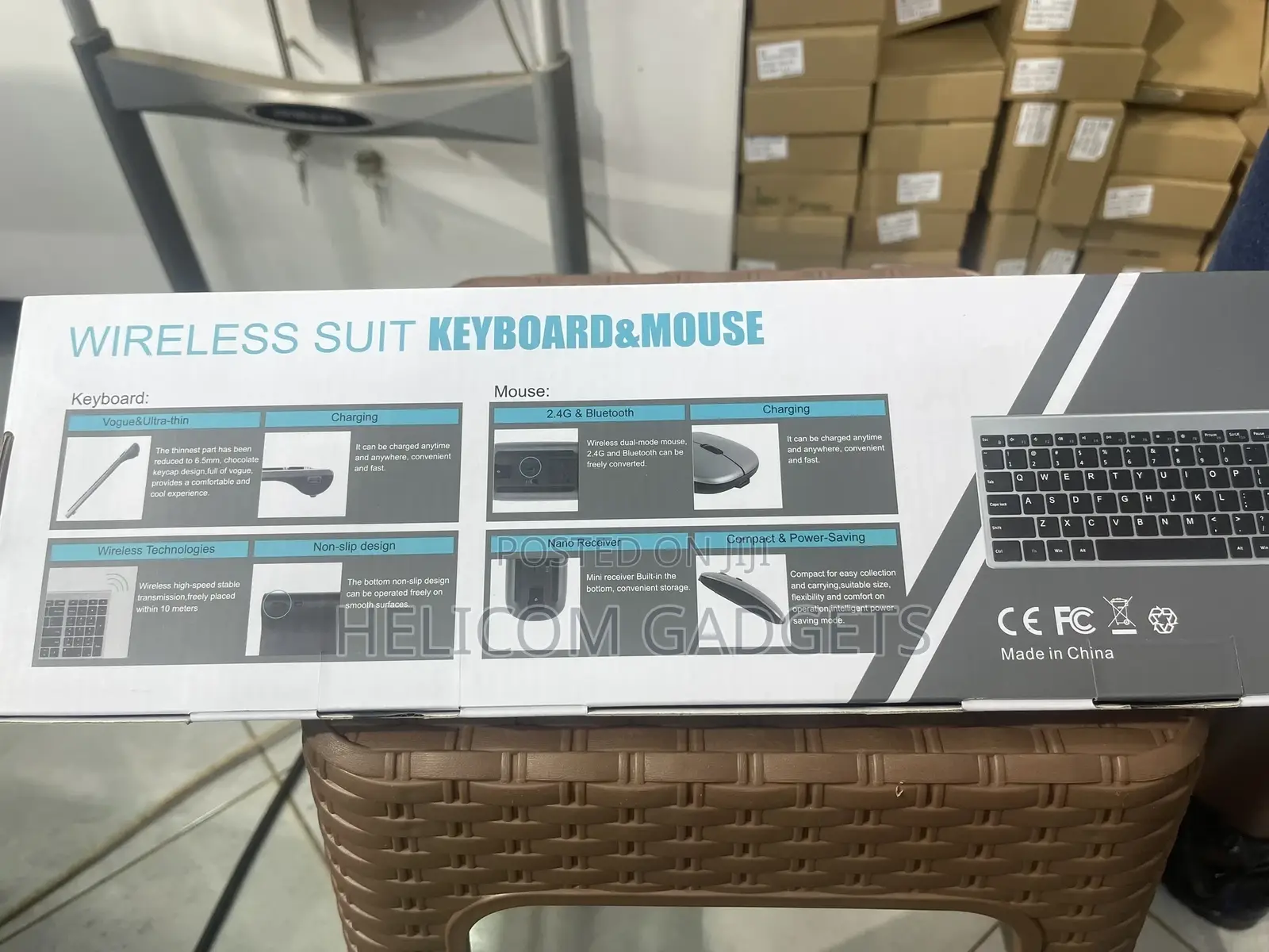Wireless Suit Keyboard Mouse