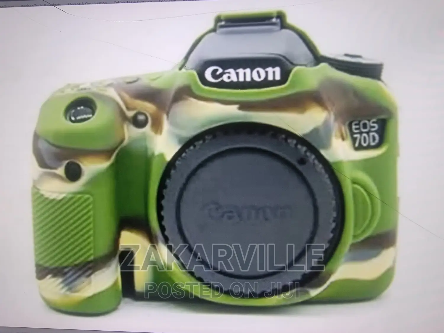 Canon 70D SKEIDO Silicone Rubber Protector