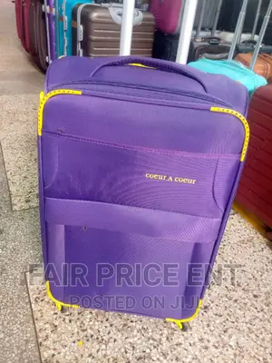 Original Vip Cloth Suitcase. Large.( Purple)