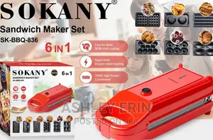 6 in 1 Sandwich Maker - Sokany