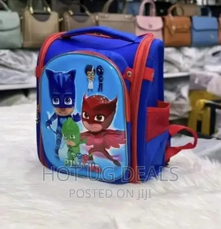 Children Waterproof School Backpack Bag- Blue