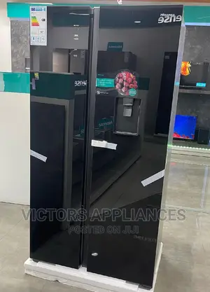 Hisense Side by Side Refrigerator 670L With Mirror Finish
