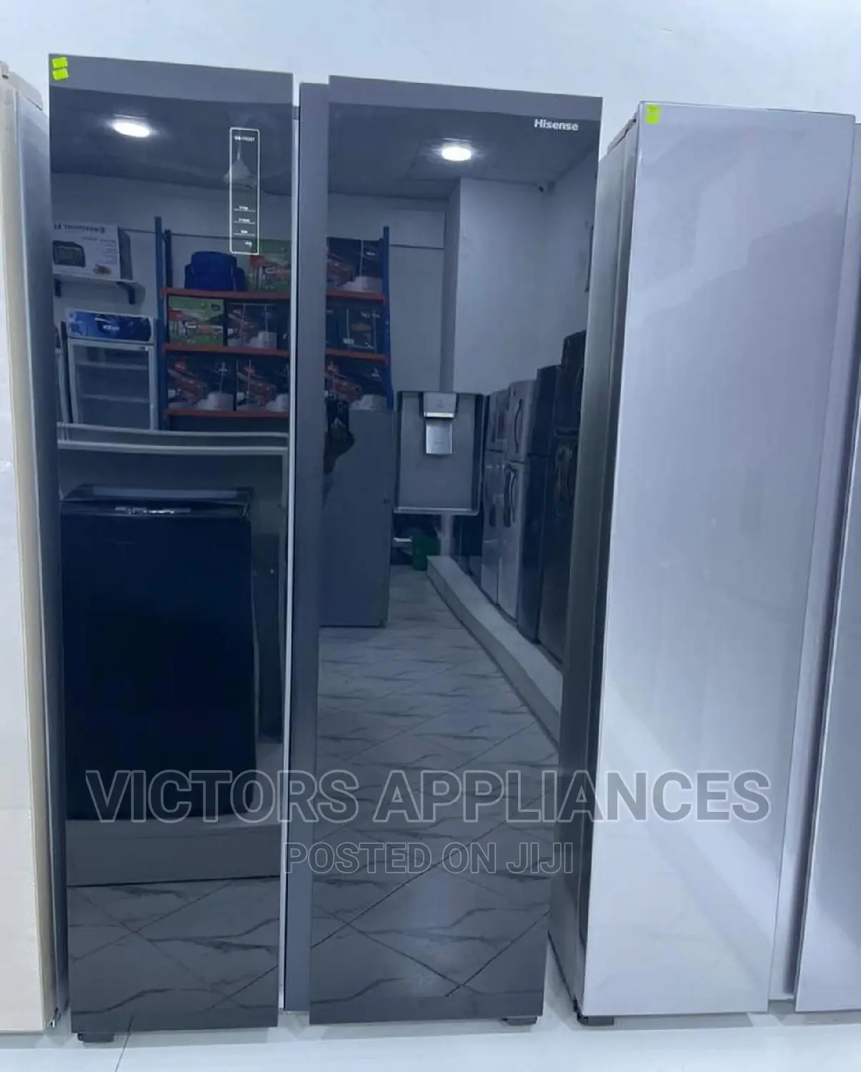 Brand New Hisense 670liters Side by Side Refrigerator
