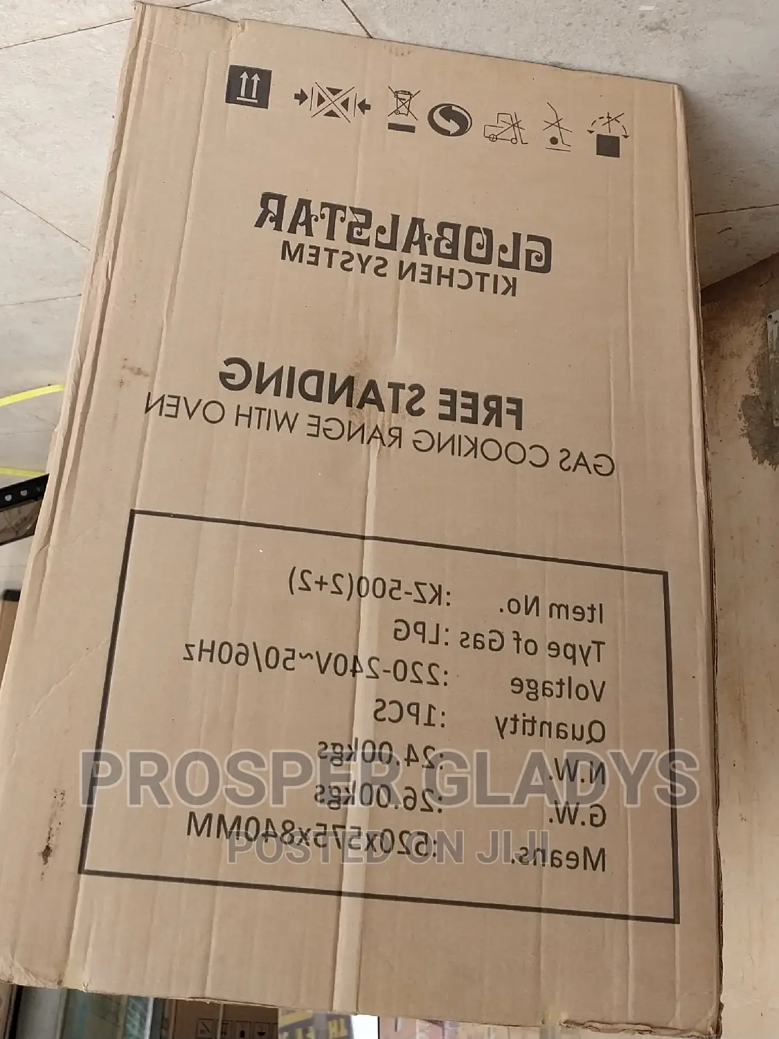 Global Star 2+3 Gas Cooker