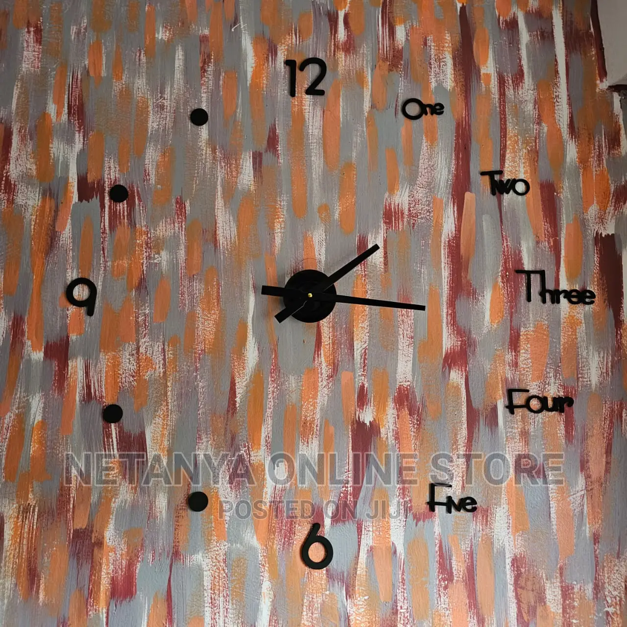 Stick on Wall Clock