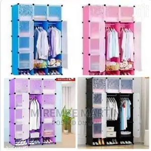 3 Door Plastic Wardrobe