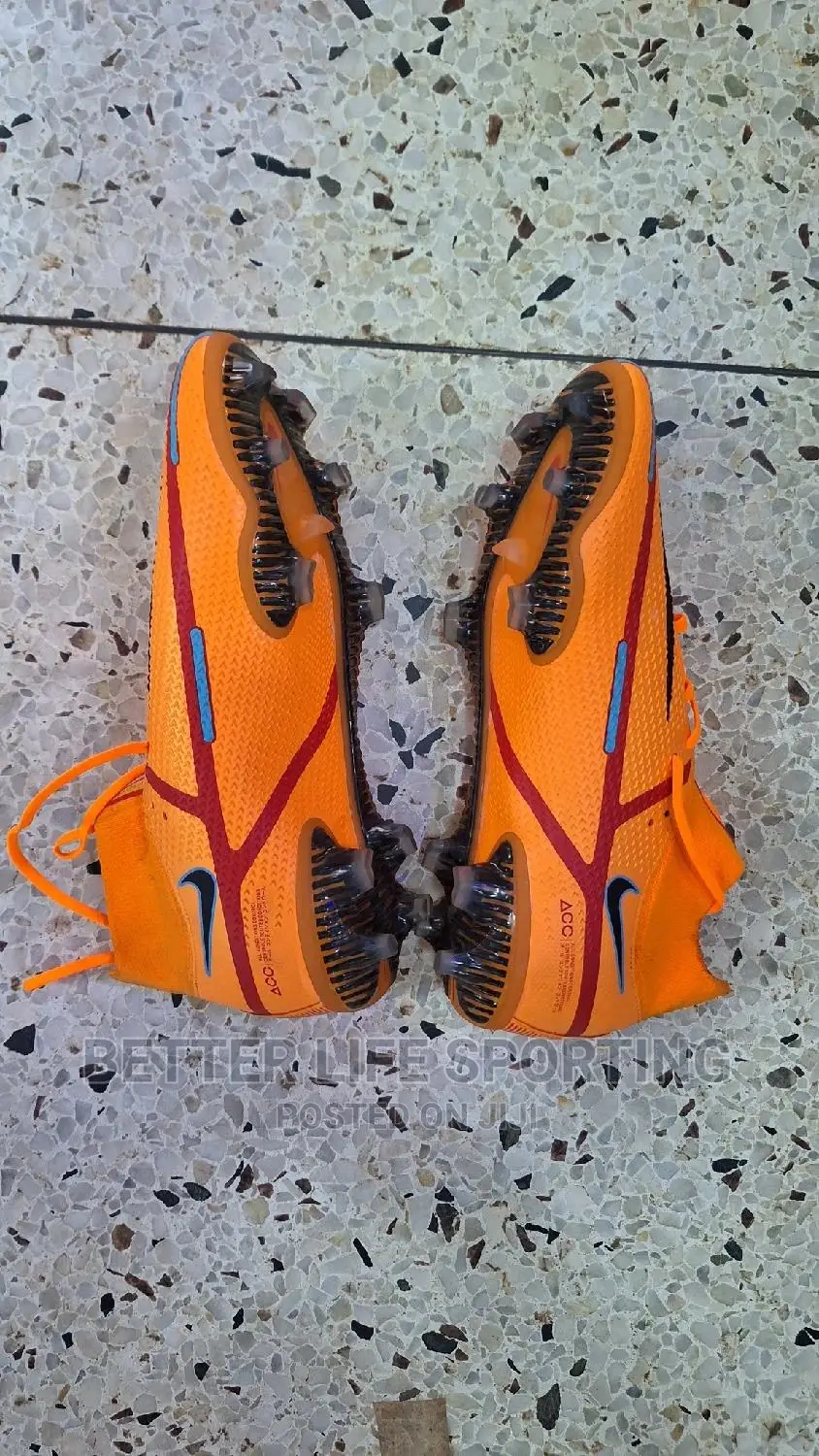 Soccer Boots Nike Phantom Orange Original