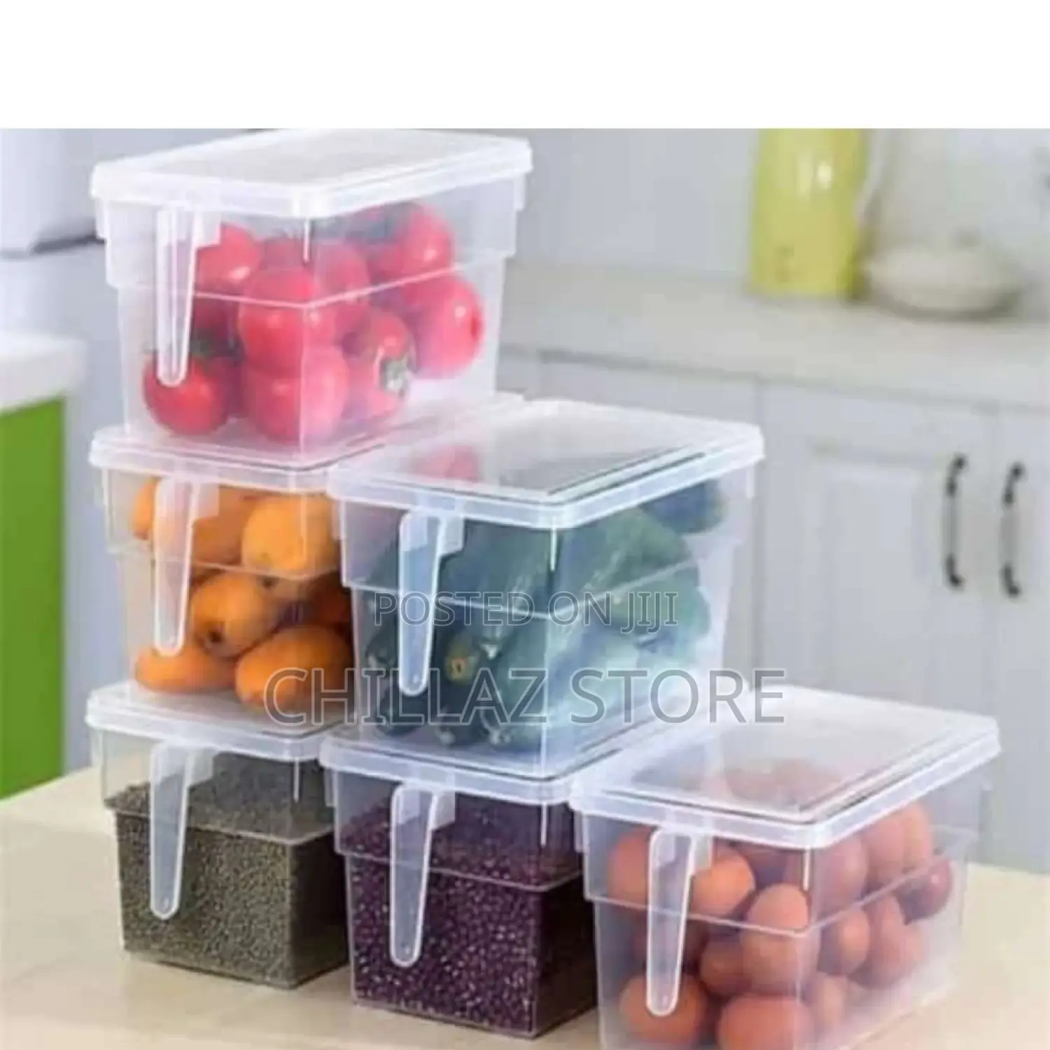 (6pcs )Food Fridge Storage Containers