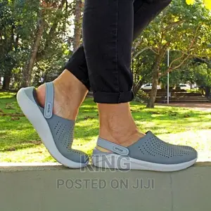 Literide Grey Crocs New