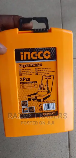 Ingco Step Drill Bits