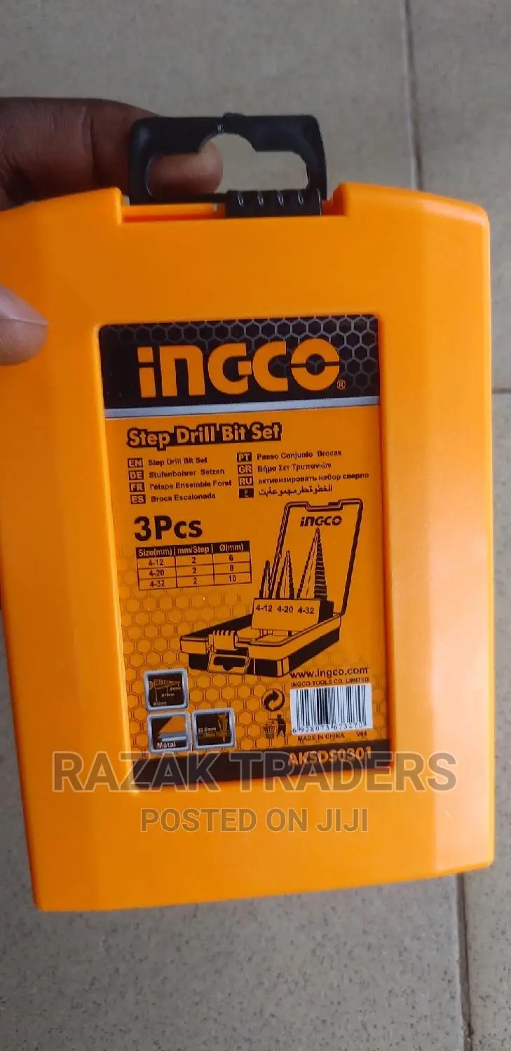 Ingco Step Drill Bits