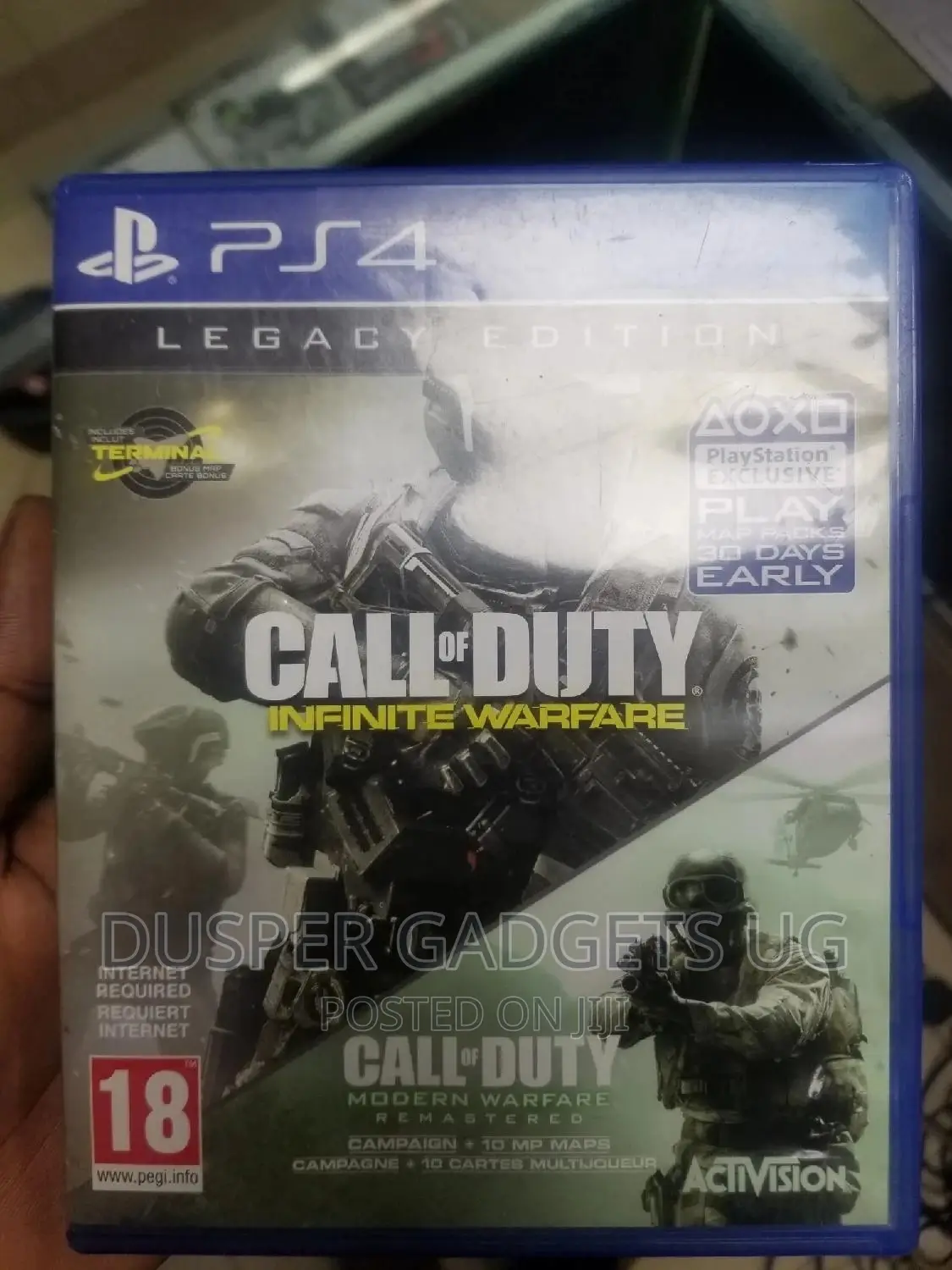 Call of Duty Infinite Warfare Ps4 Cd