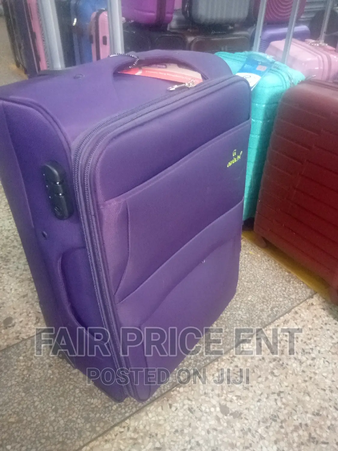 Original Gemulin Suitcases.Large.( Purple)