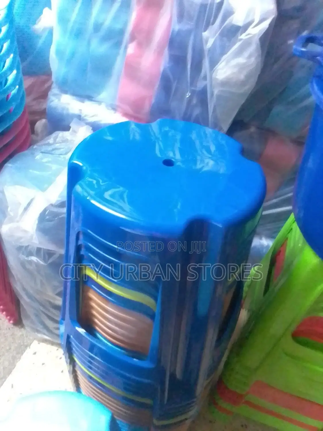 Mukwano Plastic Round Chairs