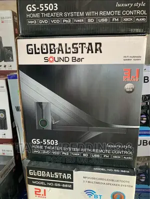 GLOBAL STAR SOUND Bar 3.1 XBASS Home Theater With Remote