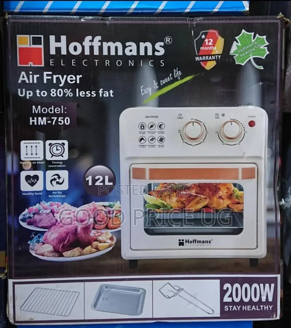 12 Litres Hoffmans Air Fryer Oven.