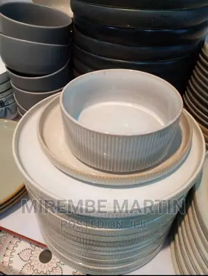White Ceramic Dinner Set