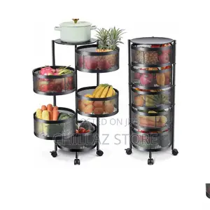 5tier Fruit Vegetable Basket Storage Rack.