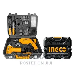 Ingco Impact Drill 12V Li-Ion Drill Combo KIT With Tools