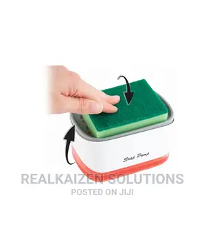 DR SHINE 2 in 1 Soap Dispenser With Sponge
